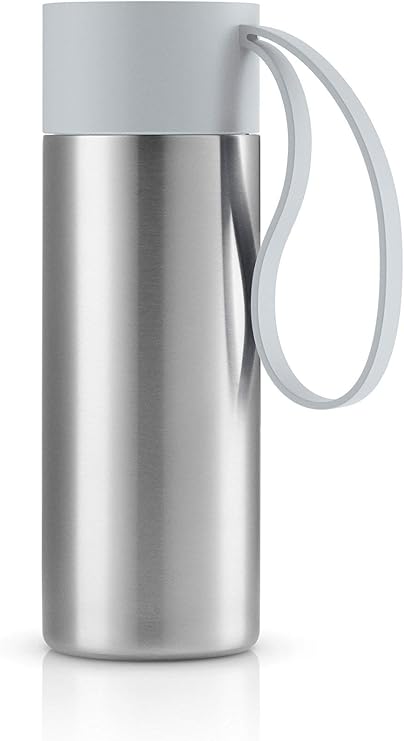 Eva Solo 350ml Stainless Steel Insulated Mug, Midnight Grey, 20,7 x 7,8 x 7,8 cm