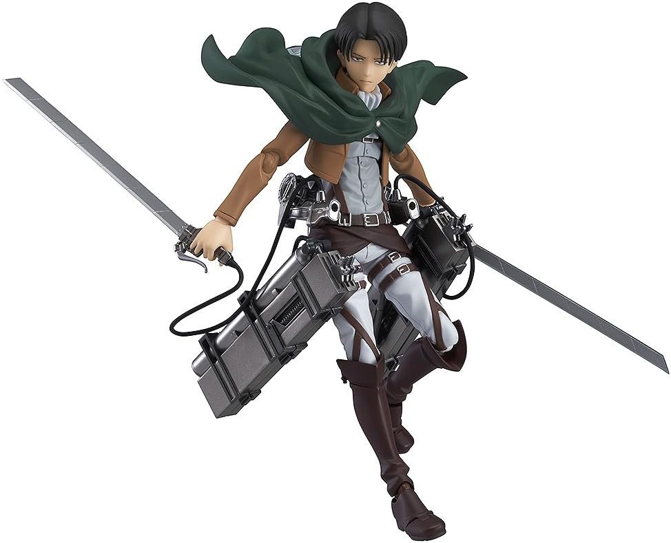 figma 200304 Attack on Titan Levi, Non-scale, ABS & PVC, Pre-painted Action Figure, Resale