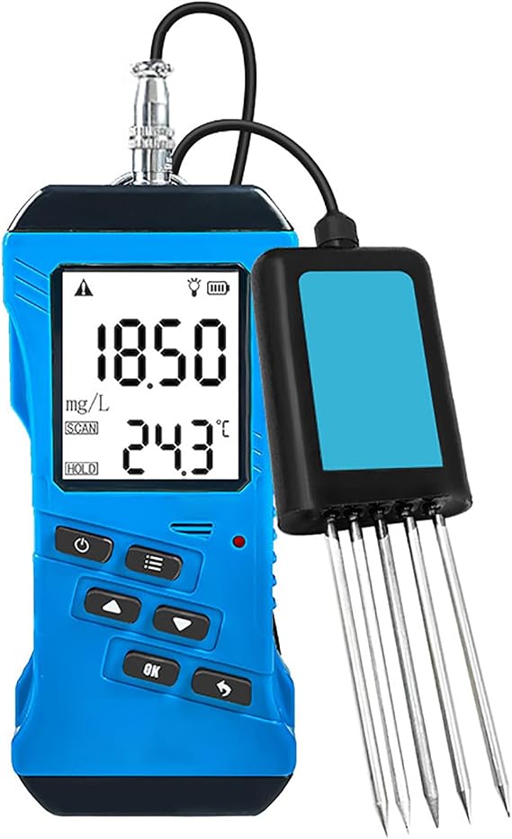Soil Moisture Meter, 7-in-1 Soil Tester,Temperature/Soil Moisture/PH Meter/Conductivity/NPK Tester,Soil Ph Test Kits For Plant, Great For Garden, Lawn, Indoor & Outdoor Use