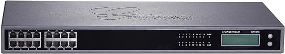 Grandstream GXW4216V2 16-Port FXS Analog VoIP Gateway Grey