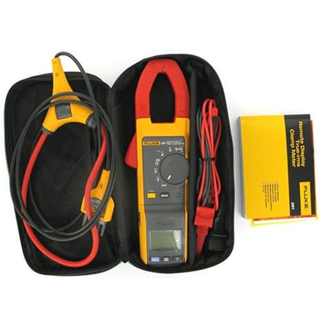 Fluke - 381CAL 381 Remote Display True-RMS AC/DC Clamp Meter with iFlex with a NIST-Traceable Calibration Certificate with Data.