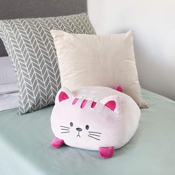 Balvi Cushion Kitty Pink colour Cat form Soft and very sooth Polyester