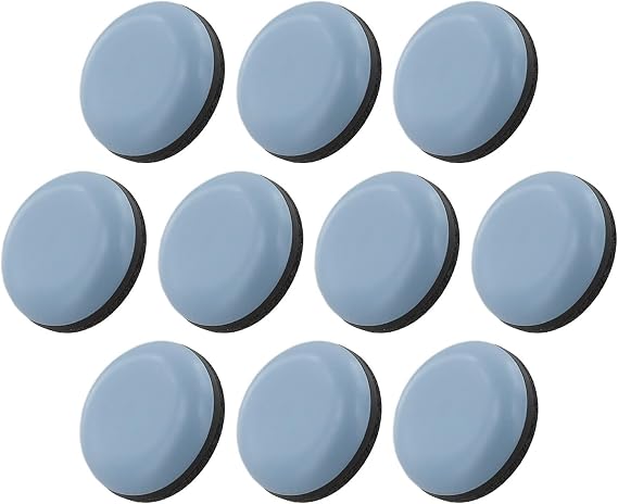 Self Sticking Sliders for Kitchen Appliances Smooth Glide Mechanism for Easy Mobility on Countertops (19MM)