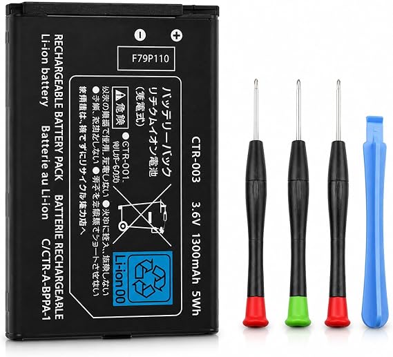 CTR-003 Battery for Nintendo Switch Pro Controller & 2DS/3DS