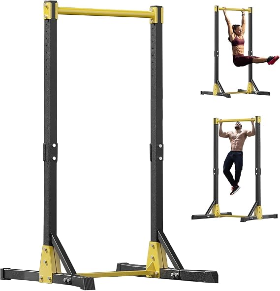 Power Tower Pull Up Bar Station, 400LBS Stable Pull Up Dip Station for Home Gym Strength Training Equipment, Freestanding Pull-Up Bar, Multi-Function Fitness Station, Home Gym Power Rack