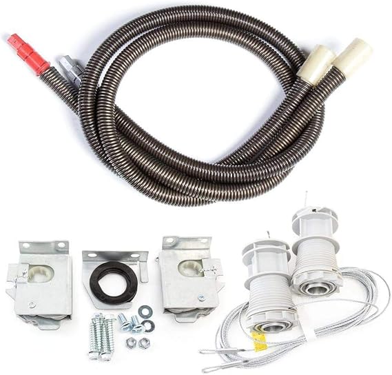Wayne Dalton Torquemaster Spring - Convert Original to Plus Upgrade Spring and Parts / 8 ft high/Between 190-199lbs - Double Spring Set