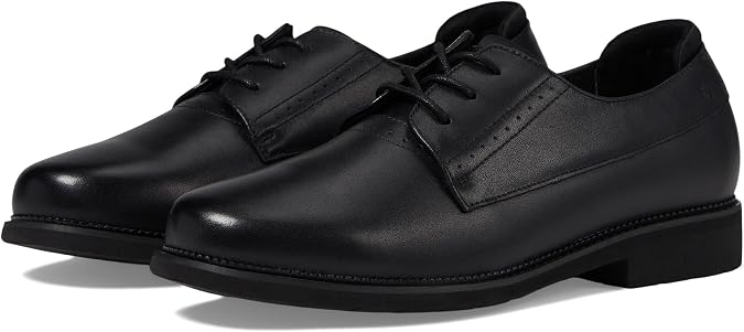 Propet Womens Hazel Oxford Flats Casual - Black
