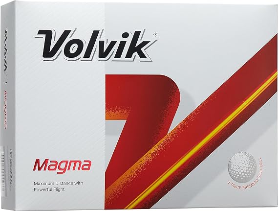Volvik Magma Golf Balls (One Dozen) - Exceeds USGA Limits
