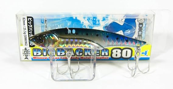 JACKALL ジャッカル Minnow Metal Vibration Big Bugger 80, 3.2 inches 82 mm, 0.9 oz 25.5 g