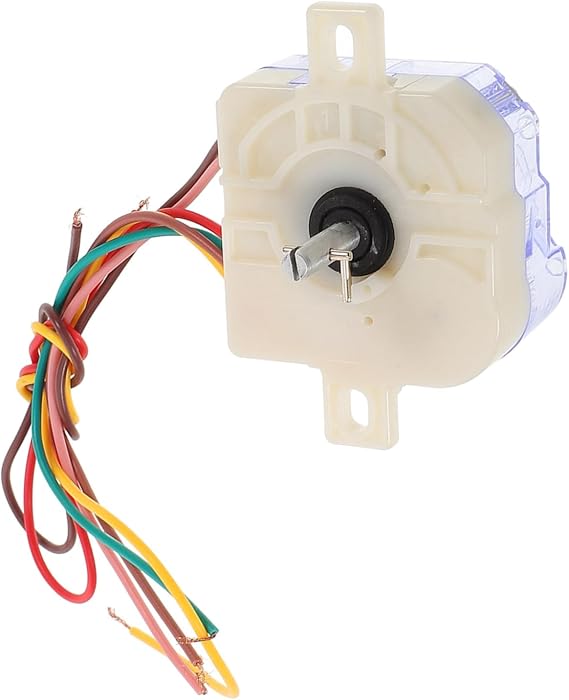 Dual Tub Washer Timer Replacement 6 Wire Control Panel White