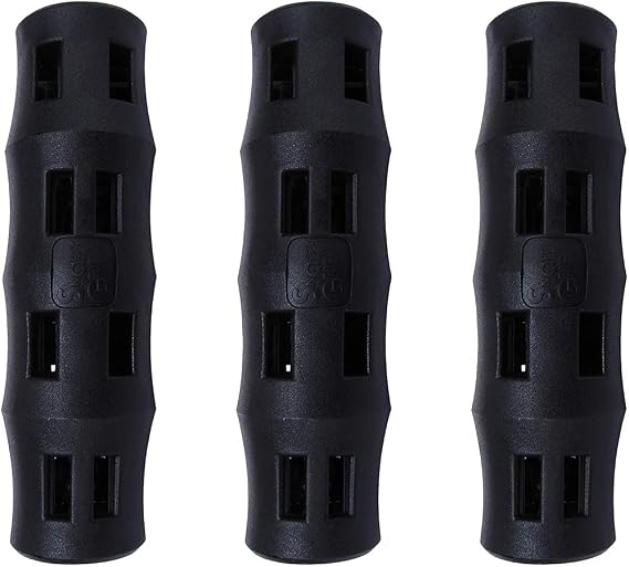 Ergonomic Replacement Bucket Handles, Black, 3 Pack