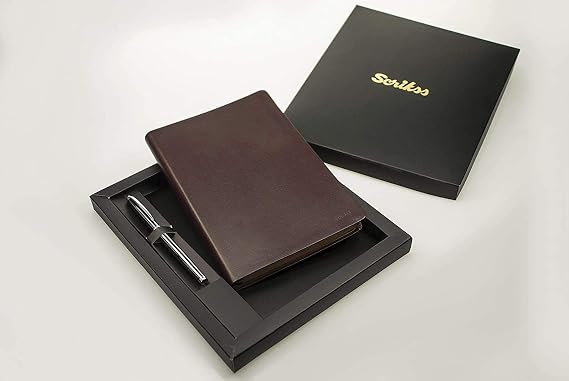 Scrikss Chester Defter Ve Kalem Set Siyah A5