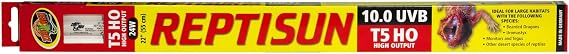 Zoo Med ReptiSun T5 HO 10.0 UVB Replacement Bulb, 24 Watt 22" Bulb, 3-Pack