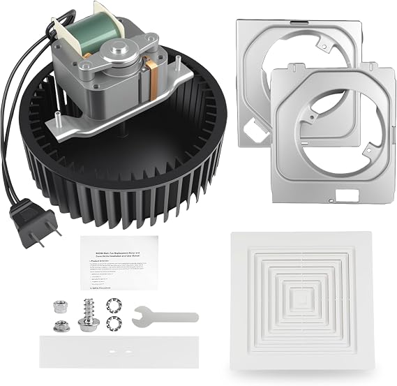 BKR60 Replacement Motor for Broan NuTone Bath QuickKit Ultra-Quiet Bath Fan