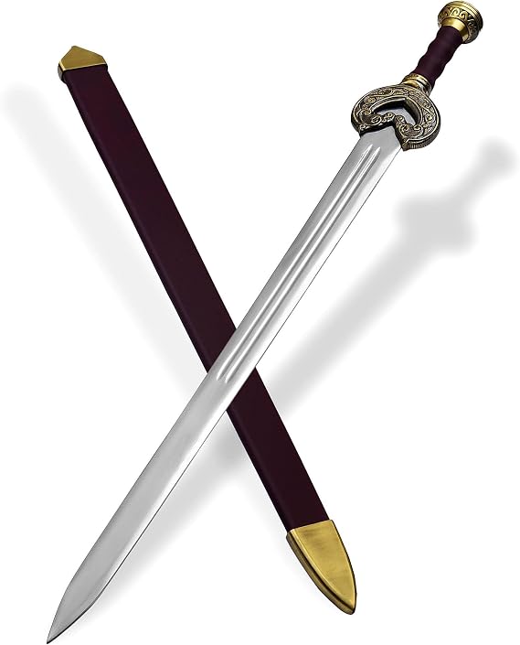 Legendary Swords and Gaming Adventures - Link, and More! Discover Real and Fantasy Blades, Cosplay, and Collectibles with Scabbard and Display Plaque Included
