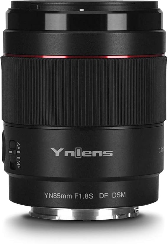 YONGNUO YN85mm F1.8S E Mount Lens for Sony, F1.8 Large Aperture Auto Focus Lens, 85mm Full Frame Medium Telephoto Portrait Prime Lens, for E-Mount Camera A7III A7RIII A7SII A7II a6500 a6400 a6300