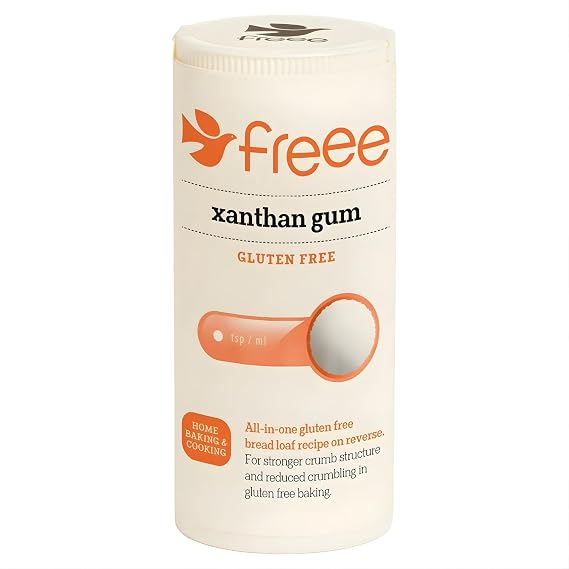 freee Gluten Free Xanthan Gum Powder 3.53 Oz (100 g) | Thickener, Binder & Stabilizer | For Baking, Sauces, Soups, Desserts, Ice Cream | Kosher, Vegan, GF, Halal | Imported from UK