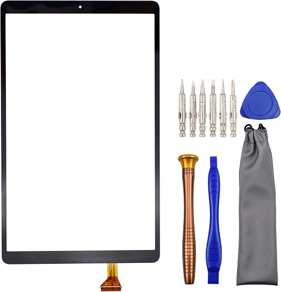 Tablet Touch Digitizer Screen Replacement for Samsung Galaxy Tab A 10.1 (2019) SM-T515 SM-T510 with Tool Kit Black 10.1"