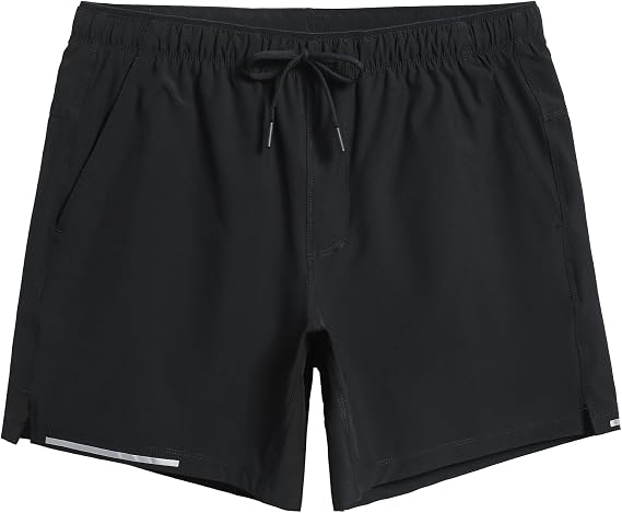 maamgic Mens Running Shorts Workout 6" Marathon Lightweight Quick Dry Gym