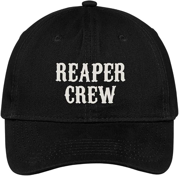 Sons of Anarchy Reaper Crew Embroidered Hat Black
