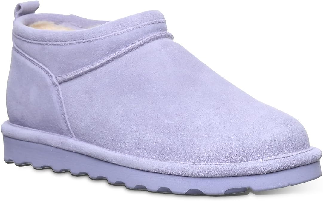 BEARPAW Women's Super Shorty Boots Persian Violet, Size 8