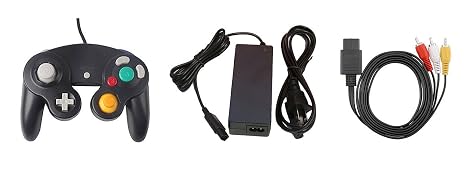 Gamecube Parts Bundle - Controller, Power Adapter, and AV Cable - by Mars Devices