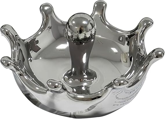 Entryway Storage Tray,Ceramic White Jewelry Holder Decorative Ring Holder/Trinket Tray Valentine's Day Engagement Wedding Birthday Gifts for Women(Silver)