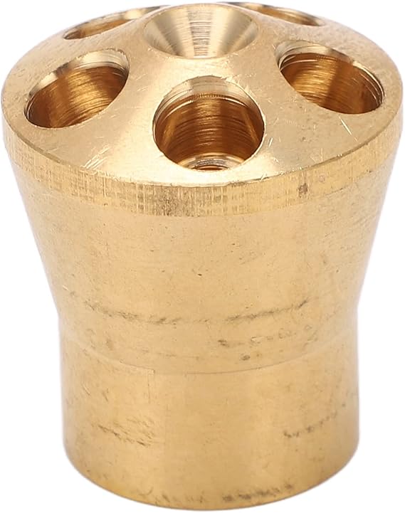 High Performance Refrigerant Distributor 5 Hole Brass Liquid Separator for Air Conditioning and Refrigeration Systems Durable Precise Uniform Flow