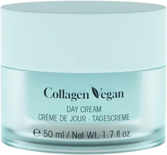 Etre Belle Collagen Vegan Peptide Day Cream 2 x 50 ml, Smooth and Long-lasting Moisture, Vegan Collagen Amino Acids + Peptides for Young Skin, Sustainable Refill System