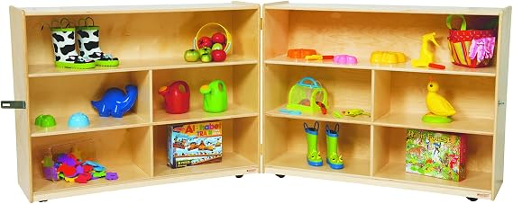 Wood Designs 36H in. Folding Versatile Storage Unit -