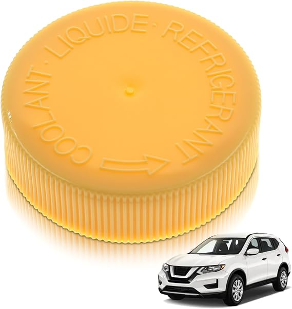AUTOKAY Coolant Overflow Reservoir Tank Cap Radiator Reservoir Cap for Nissan Infiniti 21712-79900 - Yellow