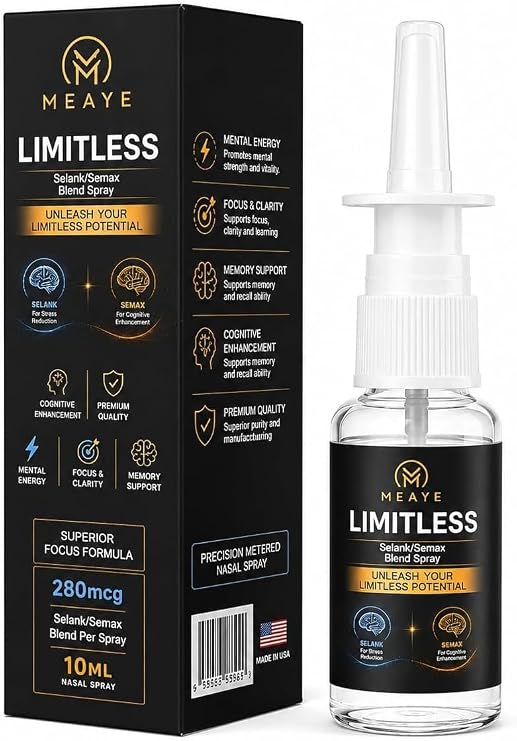 Selank/Semax Blend Spray, 280mcg Per Spray