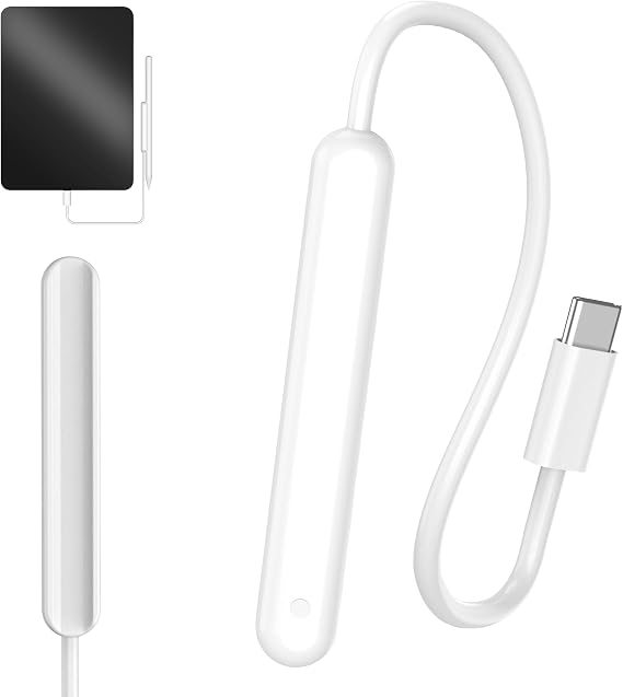 Pencil Charging Dock for Apple Pencil 2nd Gen| Fast Wireless Charger | Magnetic Charging Case with LED Indicator for Apple Pencil 2nd Generation, Charger Cable and Adapter for iPad Pencil 2