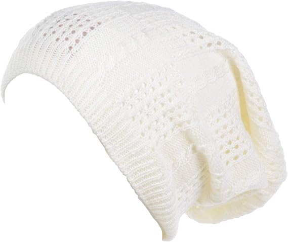an Crochet Knit Beanie for Women Men Teens Colorful Slouchy Fashion Accessory