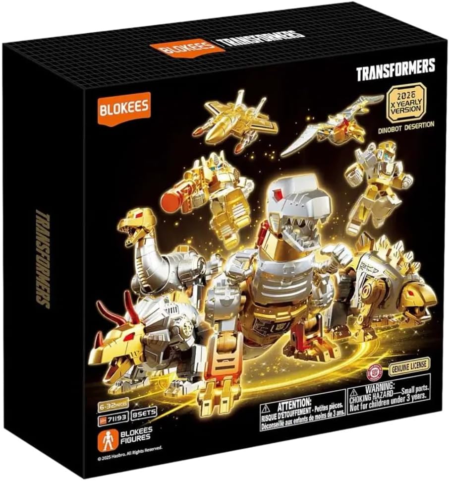 Blokees - Transformers Limited Edition Gold Series 3 Dinobot Desertion Model Kit