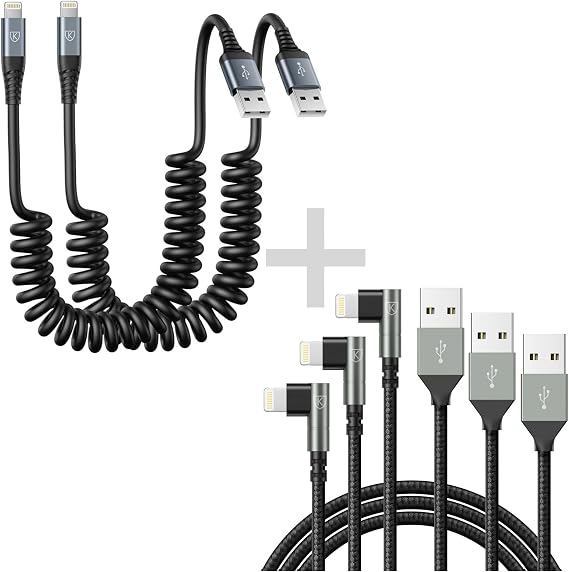 KIYODA iPhone Charger Cable 2Pack