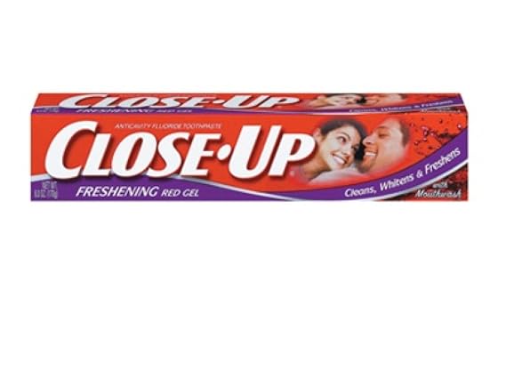 Close-Up Ultra Cinnamon Flavor Blast Gel Toothpaste, 6 oz - Freshening Dental Care