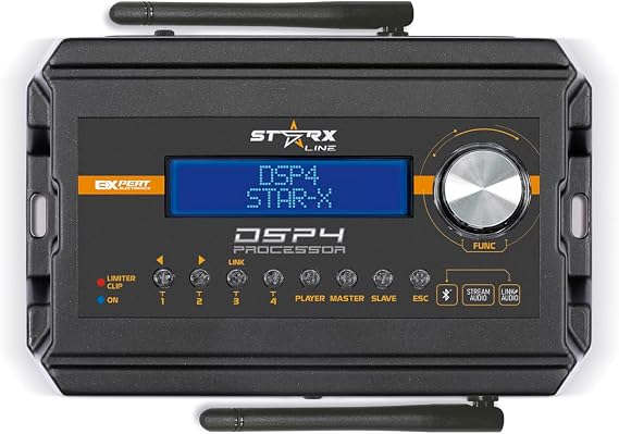 EXPERT DSP.4 Processor Limiter Channel Routing Bluetooth Audio Wireless Link Input Output Equalizer Preset with All Settings