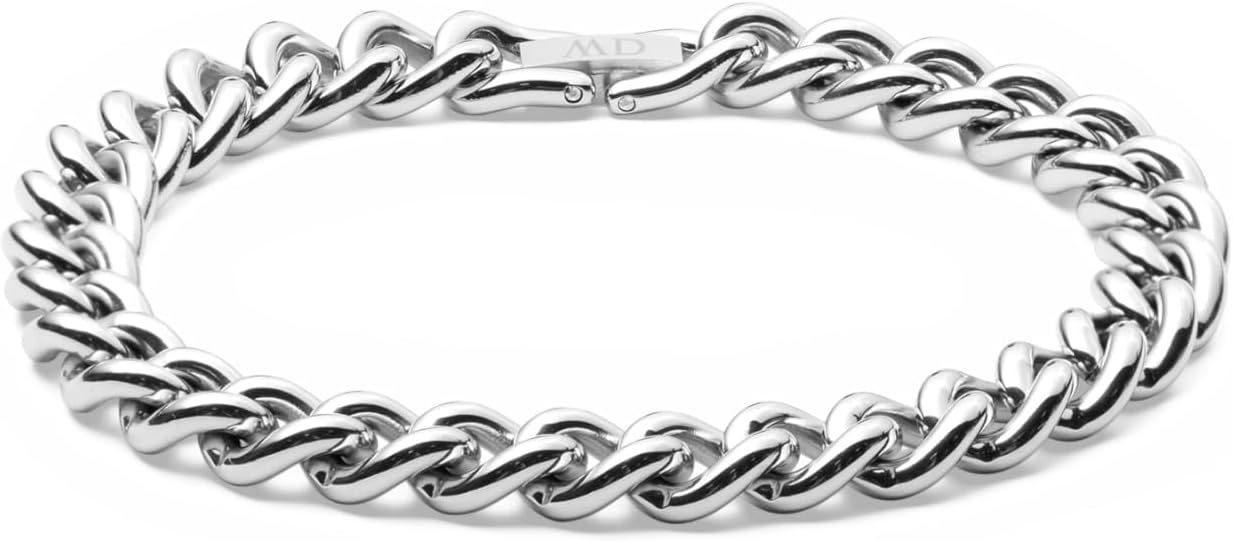 Daniel Wellington Chunky Silver Chunky Chain Bracelet for Women