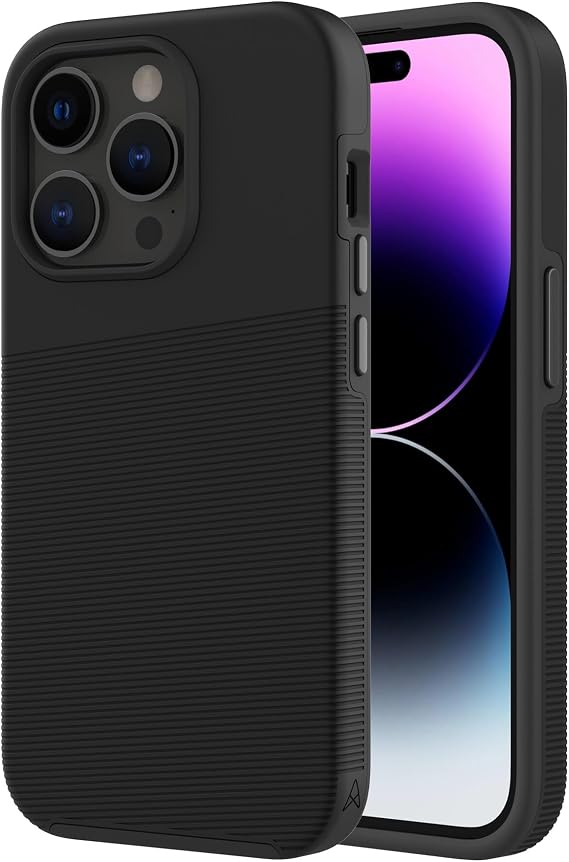 AXS PROTech Plus Case Compatible with Apple iPhone 14 Pro Max - Black