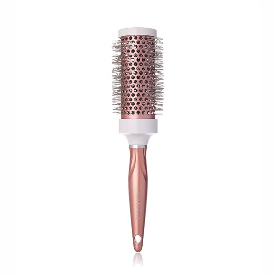 Bellezza 2.4" Ionic Ceramic Thermal Brush Pink