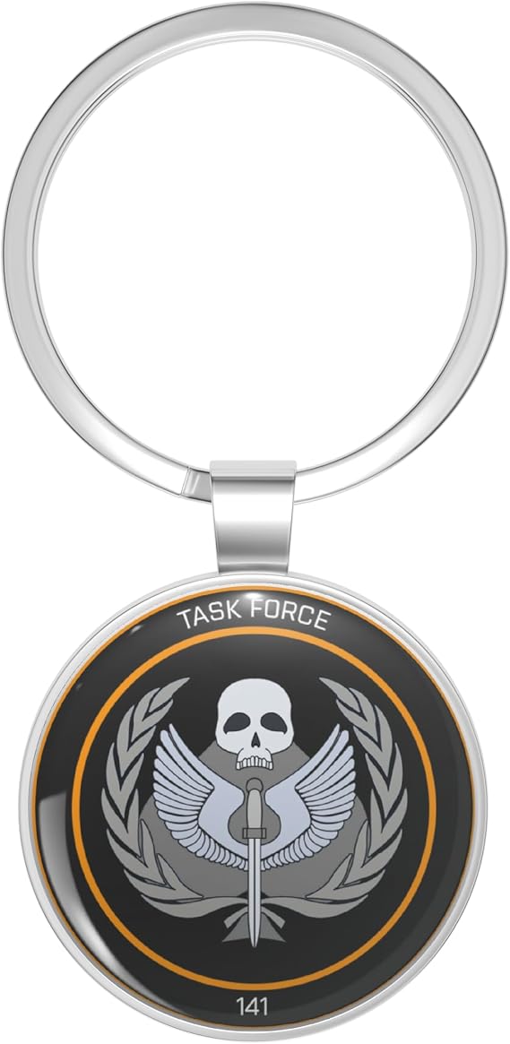 task force 141 - tf141 Metal Double Sided Key Chain Keychain