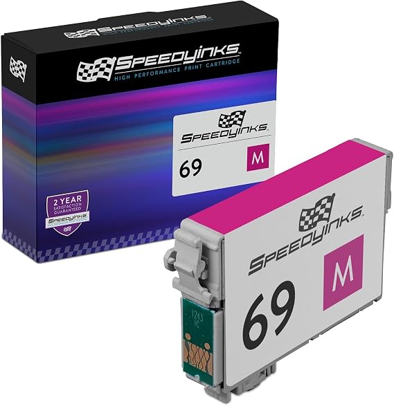 SPEEDYINKS Remanufactured Ink Replacement for Epson T069320 350 (Magenta)