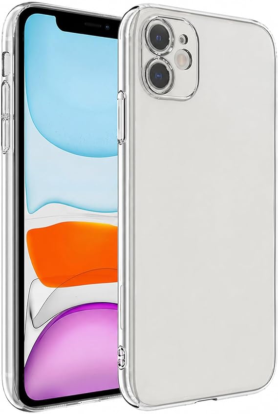 Coverzone iPhone 11 İle Uyumlu Kamera Korumalı Şeffaf Kılıf