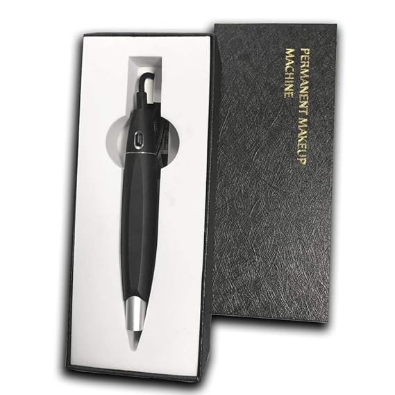 Eyebrow Makeup Pen Machine Kit Pen Professional Rotary Machine With 10PCS Needles For Eyebrows,Eyeliner, Lip And Body Art Beauty
