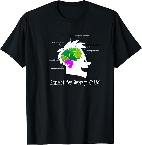 Captain Underpants Brain T-Shirt