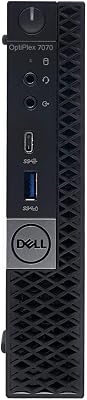 Dell Optiplex 7070 MFF Micro Form Factor Desktop 9th Gen Intel Core i7-9700T 8-Cores Processor, 16GB DDR4 RAM, 512GB SSD, Intel UHD Graphics 630, Windows 11 Pro Renewed
