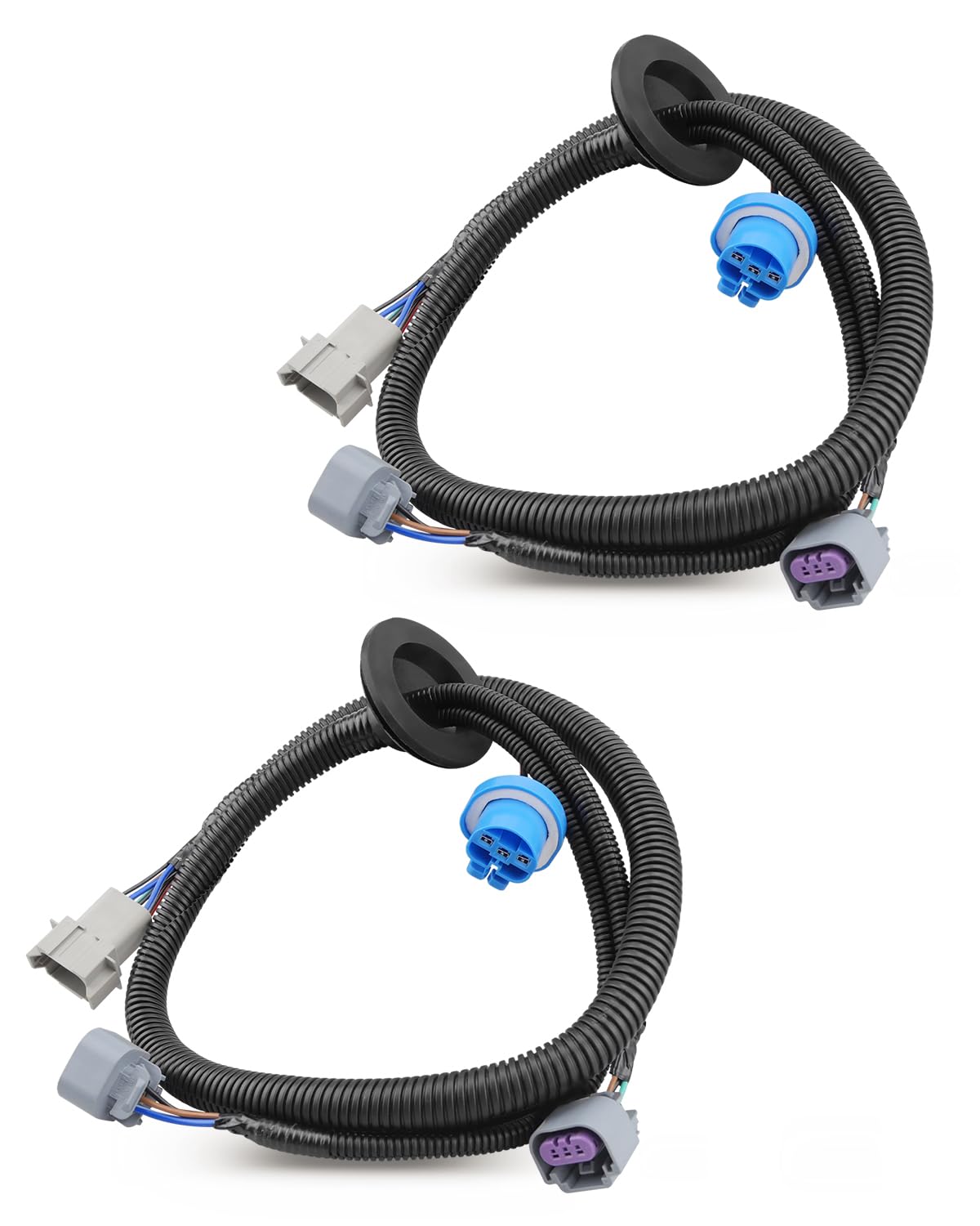 Headlight Wiring Harness Fit for Peterbilt 386 2005-2015387 1999-2010, Replace 61A3002-0474, 1-34267, 2PCS