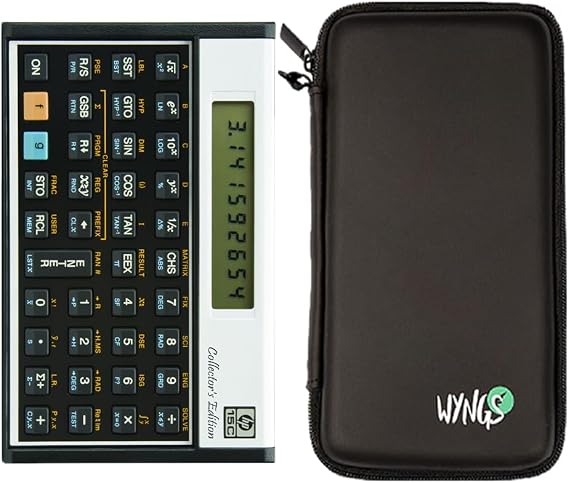 HP 15C Collector's Edition + WYNGS Protective Case Black