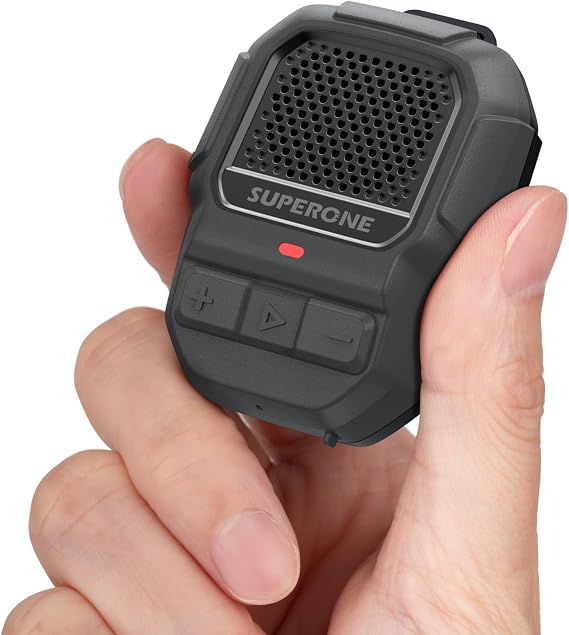 SPUERONE Wearable Bluetooth Speaker, Clip On Wireless Portable Speakers